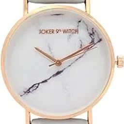joker & witch Marble Dial PU Analogue Watch for Women-picture-11