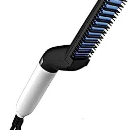 FAYBY Men's Electric Beard Straightener | Curly Hair Straightening Comb Curler Machine Multicolour-picture-21