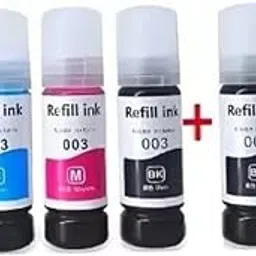003 Refill Ink Combo Pack for Epson EcoTank – 70ml Each – Includes 2 Black + Cyan + Magenta + Yellow – Total 5 Bottles-picture-25