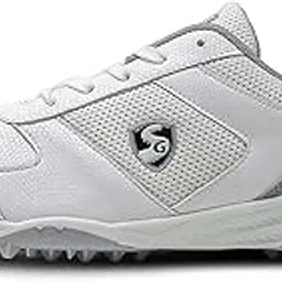 SG Fusion Cricket Shoes (Grey/White, UK Footwear Size System, Adult, Men, Numeric, Medium, 11)-picture-18
