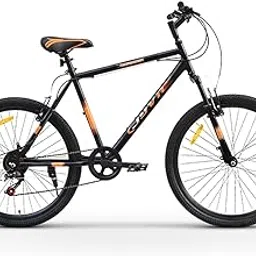 Jyva 26T 7 Speed Carbon Steel Mountain Bike, Multicolor, 18 Inch Frame - Ideal for Unisex Youth image 1