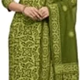 farooq dyeing - manufacturer & wholesaler of cotton batik printed dress material & night gown Bombay Batik Unstitched Dress Material for Women Unstitched Garment | Customizable Fabric Set-picture-54