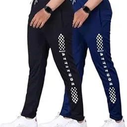 Lycra Solid Men's Boys Comfortable Printed Trackpants| Sl_125-picture-25