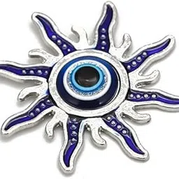 BLUE BEADS Home & Decor Magnets Evil Eye Sun Fridge Magnet Refrigerator Sticker - Sign of Good Luck & Protection Unique Trending Items Home and Office Decorative Things & Car Accessories-picture-18