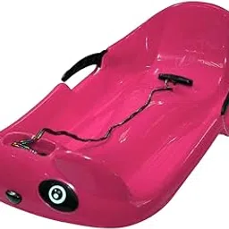 UJEAVETTE® Kids Snow Sled Sledge Grass Sand Sliding Downhill Sleigh Girls Gift Pink-picture-23