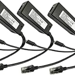 UJEAVETTE 4 Pack Active PoE Power Over Ethernet Splitter Adapter 48 to 5V IEEE 802.3af-picture-21