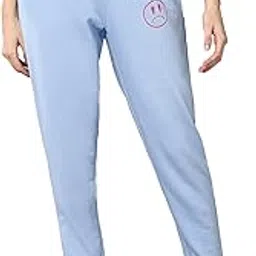 alan jones clothing Women's Comfort Fit Mid Rise Solid Ankle Length Cotton Track Pant-picture-26