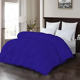 Indian Kingdom Royal Blue Ultra-Soft Down Comforter (Dohar) Quilt Full/Queen Size (88x88) 1-Piece Comforter 450-TC 450 GSM Fill Power 100% Egyptian-Cotton Hypo-allergenic Comforter-picture-64