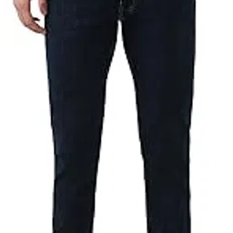 peter england Men's Mid Rise Wash Wash Classic Tapered Classic Fit Jeans-picture-12
