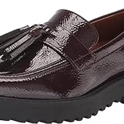 franco sarto Women's Carolynn Loafer, Burgundy Patent, 8 M US-picture-35