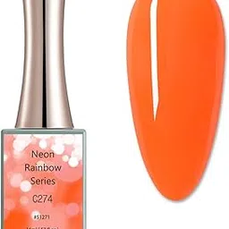 CANNI Gel Nail Polish Neon Rainbow Gel Series Nail Gel UV Gel Nail Art Starter Manicure Salon DIY at Home - C274-picture-33