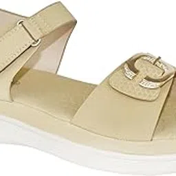 ajanta Women Beige Flat Sandal-picture-46