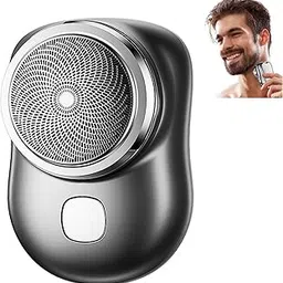 TODKISS Mini Shave Portable Electric Shaver, 2023 New Upgrade Mini Electric Shavers For Men, Rechargeable Shaver Easy One-Button Use For Home, Car Travel (Black)-image-18