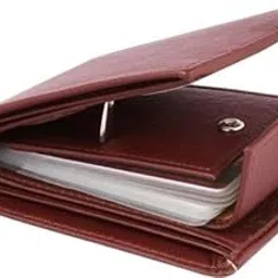 Flipcon Premium Leather Bifold Wallet with Multiple Card Slots, Tan Brown, Expandable Design, Classic Style (Brown)-picture-48