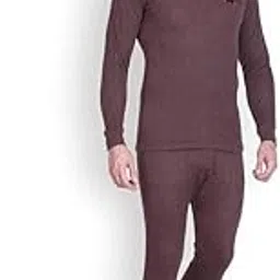dgh by durga hosiery DGH� Oswal Body Warmer Thermal Wear Set for Men�s, V Neck + Trouser, Set of 01-picture-12