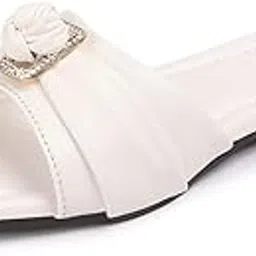 Casual Slippers For Girls Women | Comfortable cushioned Chappals | Open Toe Flats.-image-0