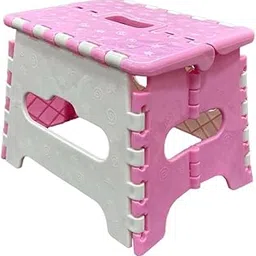 RIDHMIN Folding Step Stool for Kids (Multi Colour) Baby Stool Non-Slip Folding Stools with Portable Handle, Compact Plastic Foldable Step Stool for Bathroom,Bedroom, Kitchen-picture-19