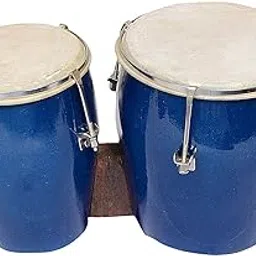 SAI MUSICAL Bongo Drum with Professional Sound (Blue)-image-89