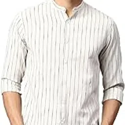 dennis lingo Men's Blue Slim Fit Cotton Casual Shirt-picture-14