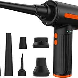 Porodo Portable Handheld Super Duster With Vacuum Function, 50000/70000/90000RPM Super Power Air Duster, 3 Level Adjustable Speed, Air Vacuum Option, Blow Air Over Fire, For All Inflatables-picture-28