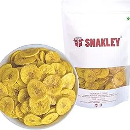 SNAKLEY Banana Chips 200g Kerala Crunchy Crispy Snacks in Fresh Coconut Oil-image-46