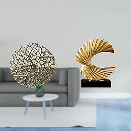 TRENDIVIBE Rustic Scenic Metal Wall Art Ocean Wave Sculpture Wrought Iron Plaque 3D Hanging Pendants Resin Figurine Abstract Ornament for Office Bedroom Living Room Home Decorations-image-25
