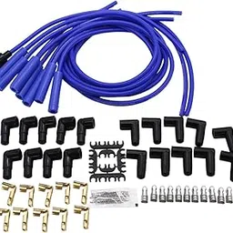 Bnf® Spark Plug Wire Set Accessories Sturdy Convenient Assemble Replacement Parts Blue | Automotive Tools & Supplies| Other Auto Tools & Supplies-picture-22
