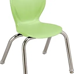 Learniture Shapes Series School Chair (14" H) Green Apple-image-2
