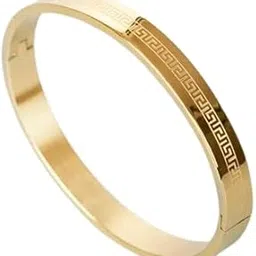 miami Bracelet for Men brother boyfriend gents Fashion Rose gold Bracelet for Boys Stainless Steel stylish hand cuff Gold Kada for men Cuff accessories golden mens Bracelets open kada adjustable M592-picture-37