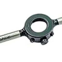 AD International Heavy Duty Round Die Stock Handle Knurled Body -Threading Hand Tool (1" Inch)-image-20