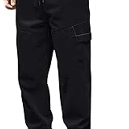 leriya fashion Men's Cargo Pants with 6 Pockets, Premium Cotton Drawstring Trousers, Comfortable Casual Workwear Joggers, Stretchable Track Pants for Office and Parties-picture-31