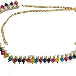 Beaded Traditional Multicolour Moti Kamarband,Belly Chain,Tagdi,Ottiyanam,Vaddanam,Kardhani for Saree, Dress, Jeans Wear-picture-14
