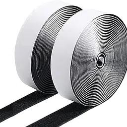 Self-Adhesive Hook and Loop Tape Roll, Self Sticky Back Strong Gripping Perfect for DIY | Home, Office, School, and Crafting | for Both Indoor-Outdoor Use (25mm*25meter)-picture-30