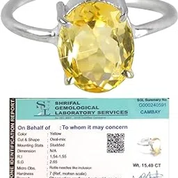 divine spirituals Premium Citrine Diamond-Cut Natural Gemstone Ring AAA Grade Adjustable Lab-Certified Unisex Original Crystal Ring For Success, Prosperity & Wealth-picture-47