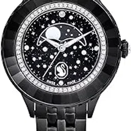 swarovski Octea Moon Watch Swiss Made, Moon, Metal Bracelet, Black, Black Finish 5677497-picture-56