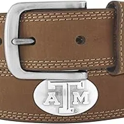 zep-pro NCAA Texas A&M Aggies Light Crazy Horse Leather Concho Belt-picture-25