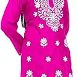 Women’s Reyon Straight Kurti with Chikankari Embroidery | Elegant White Thread Work Kurta for Women | Ethnic Kurti for Daily, Office & Festive Use-image-85