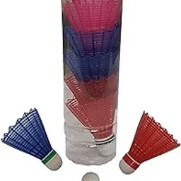 JLG Plastic Shuttlecock Set of 6 Multicolor-picture-67