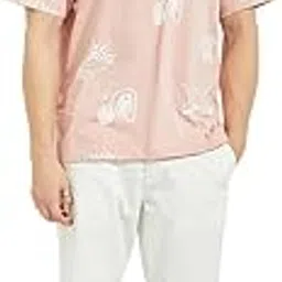 Men Cotton Regular Fit URB_N Printed T-Shirt-image-8