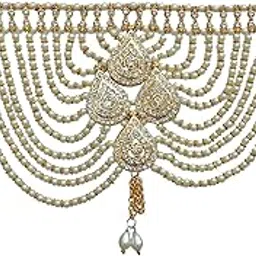 lucky jewellery Brooches for Women (White) (512-IB4M-01-W)-picture-17
