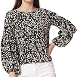 oomph! Women's Floral Relaxed Fit Tunic Shirt-picture-32
