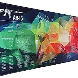 WAR HAMMER GX3050 Speed Type Gaming Mousepad Extended Anti Slip Rubber Gaming Stitched Mouse Pad Desk Mat for Computer Laptop (900L x 400B x 3H mm) (Extended XXL, Abstract)-picture-12