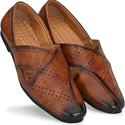 flooristo Ethnic Peshawari Mojaris Sandals Shoe for Men-picture-52