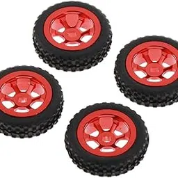 The Style Sutra 4 Pieces 1/28 RC Car Wheel Tires for Wltoys P929 P939 K979 K989 K999 Red|Wheels, Tires, Rims & Hubs|4 Pieces RC Wheel Tires-picture-13