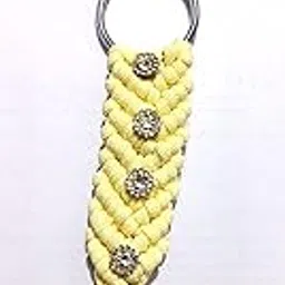 AN Enterprise Macrame Keychain1 (Handmade)(4 cm x 16 cm)-picture-24