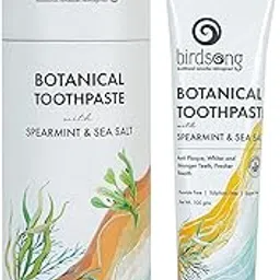 Birdsong Spearmint Sensitive Teeth & Gums Care Botanical Toothpaste - 100 gm-picture-68