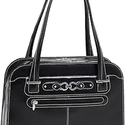 Mcklein USA 96635 Oak Grove , 15.4" Leather Checkpoint Friendly Ladies Laptop Briefcase-picture-24