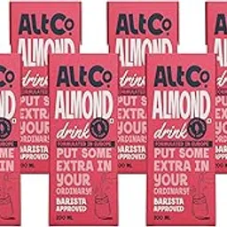 Alt Co Almond Milk (200 ml)(Pack of 8) | As Seen on Shark Tank | Lactose-Free | Preservatives Free | Soya Free | No Trans- Fat | Low Calorie | Plant Based-picture-16