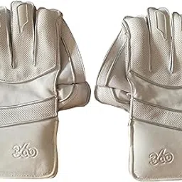 360 CRICKET Player Keeping Gloves Made of Pure Leather Light Weight Long Lasting Men's Size (Color May Vary)-picture-18