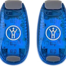 LED Safety Light 2 Pack - Nighttime Visibility for Runners Cyclists Walkers Joggers Kids Dogs Relays More - Clip to Clothes Strap to Wrist Ankle Bike Collar or Just About Anywhere B-image-20